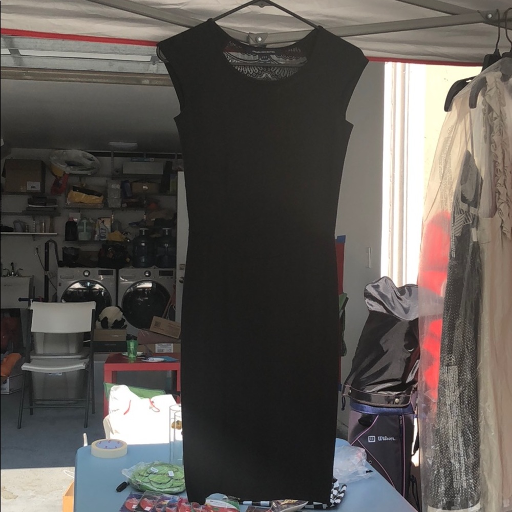 French connection lace back dress